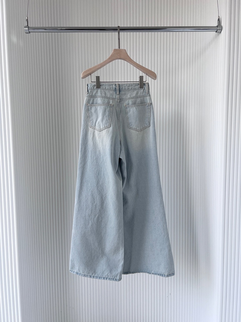 CLOTH韓國直郵㊣東大門實拍女裝新款25春夏推薦人氣熱賣牛仔褲CLOTH牛仔褲