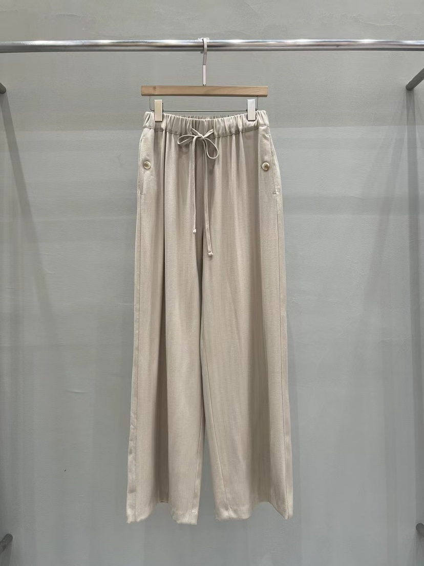 THE MUI直郵韓國代購㊣女裝新款推薦休閑25春夏職業休閑褲Mu:i-A休閑褲圖色2
