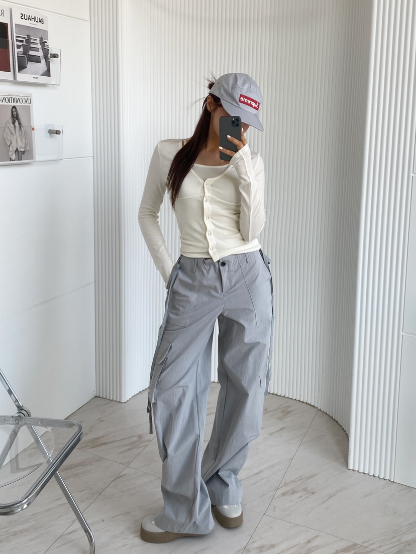 CLOTH韓國㊣直郵東大門代購女裝新款熱賣推薦職業25春夏休閑褲CLOTH休閑褲