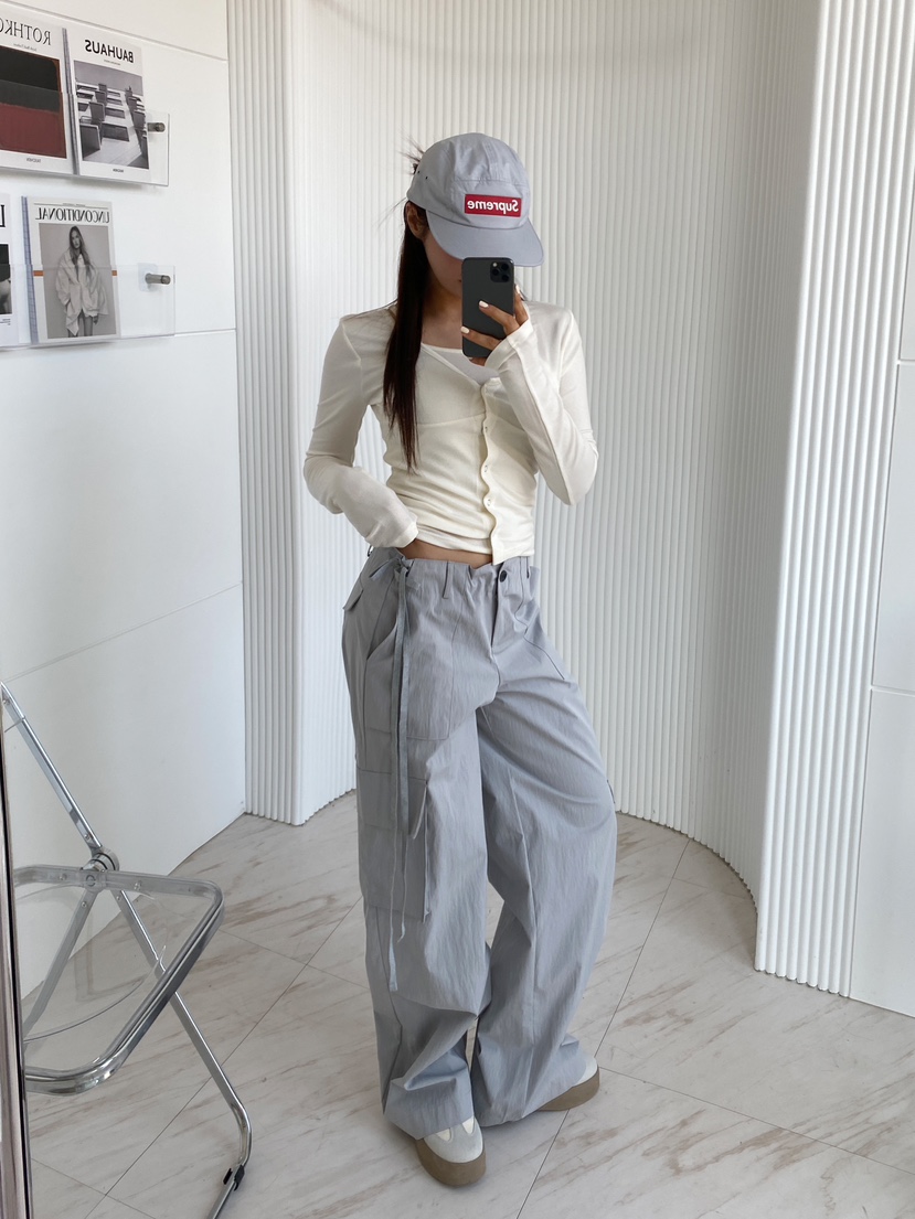 CLOTH韓國㊣直郵東大門代購女裝新款熱賣推薦職業25春夏休閑褲CLOTH休閑褲