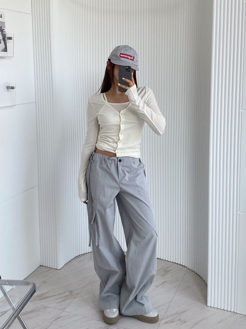 CLOTH韓國㊣直郵東大門代購女裝新款熱賣推薦職業25春夏休閑褲CLOTH休閑褲