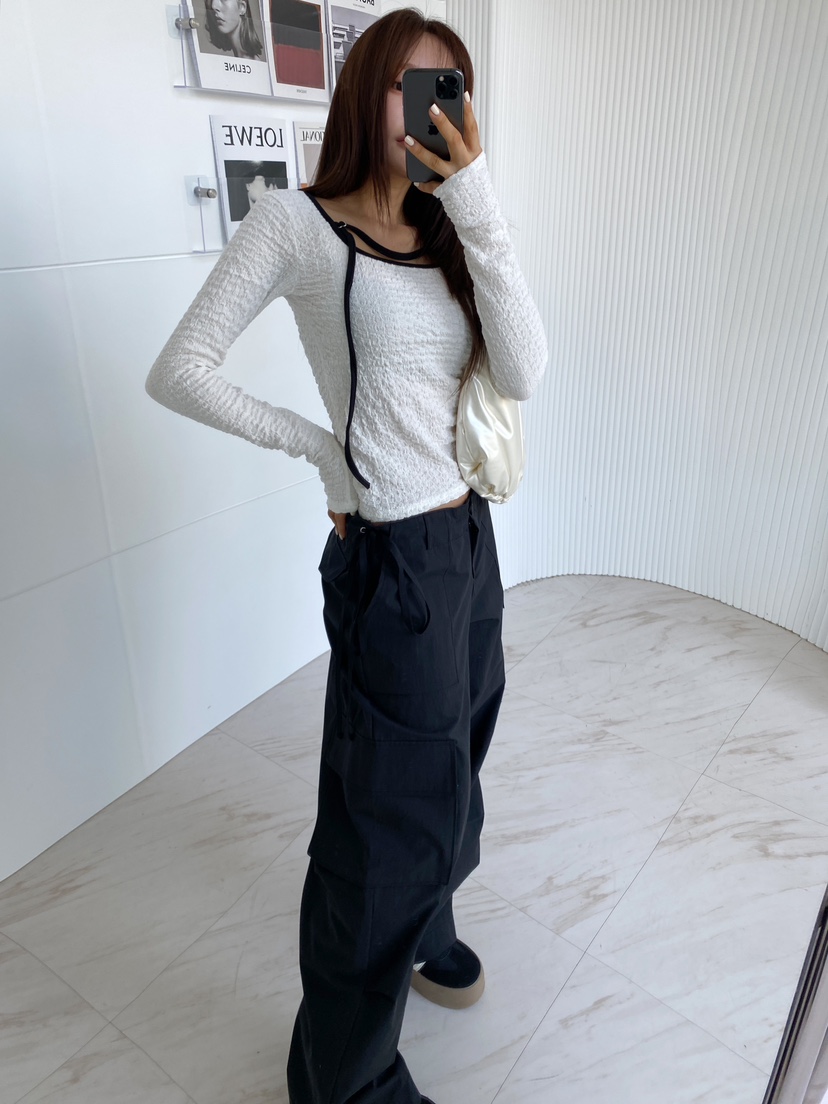 CLOTH韓國㊣直郵東大門代購女裝新款熱賣推薦職業25春夏休閑褲CLOTH休閑褲