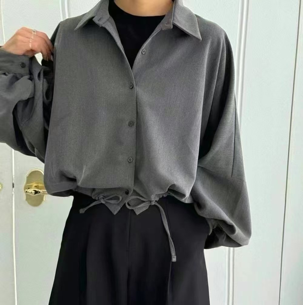 PRANA/CLOTHINK韓國直郵㊣東大門實拍女裝新款職業襯衫蕾絲衫PRANA/CLOTHINK襯衫/蕾絲衫圖色2