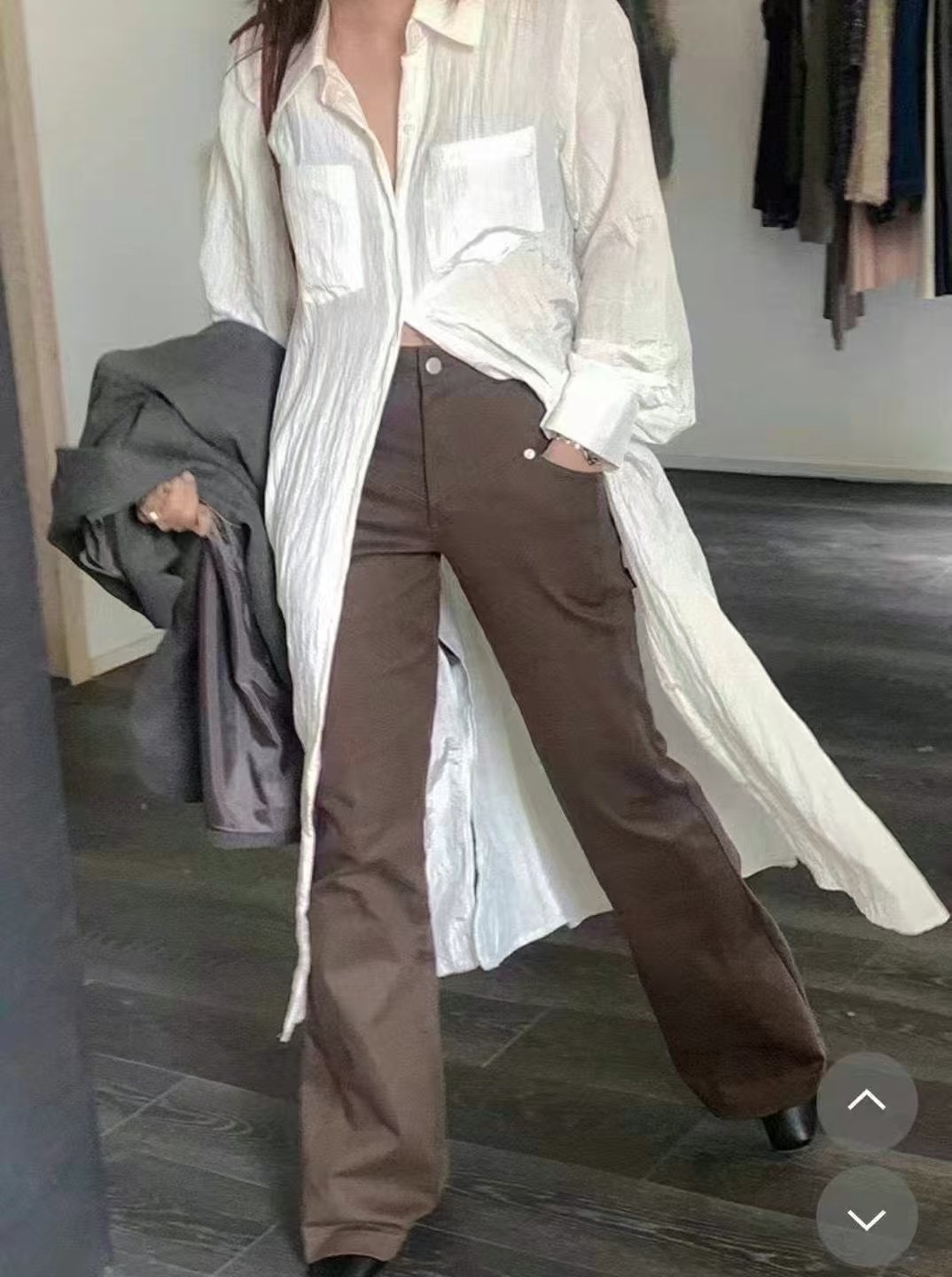 PRANA/CLOTHINK韓國㊣直郵東大門代購女裝新款職業襯衫蕾絲衫PRANA/CLOTHINK襯衫/蕾絲衫