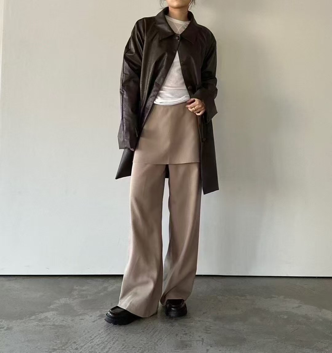 PRANA/CLOTHINK韓國㊣直郵東大門代購女裝新款職業夾克皮革PRANA/CLOTHINK夾克