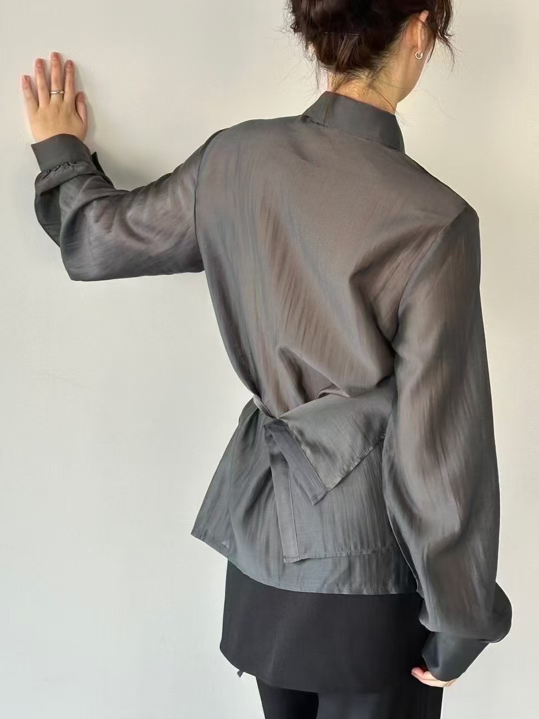 PRANA/CLOTHINK直郵韓國代購㊣女裝新品人氣襯衫蕾絲衫天絲PRANA/CLOTHINK襯衫/蕾絲衫