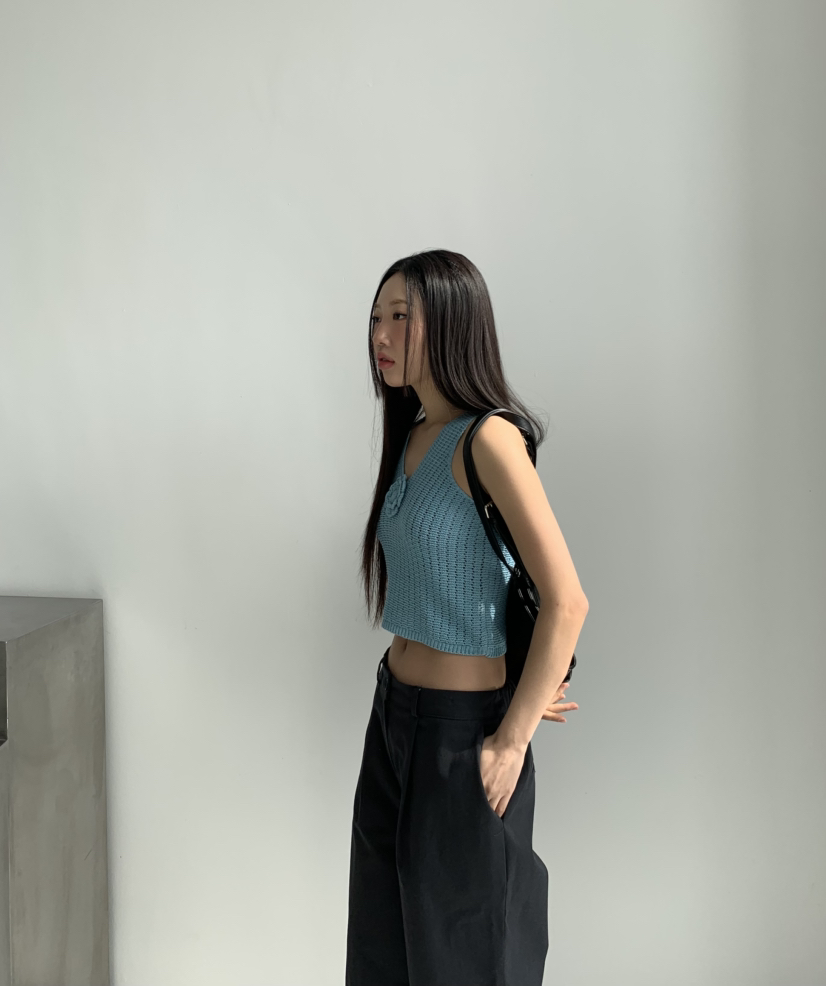 MURMUR韓國直郵㊣東大門實拍女裝新款休閑推薦25春夏吊帶背心MURMUR吊帶/背心