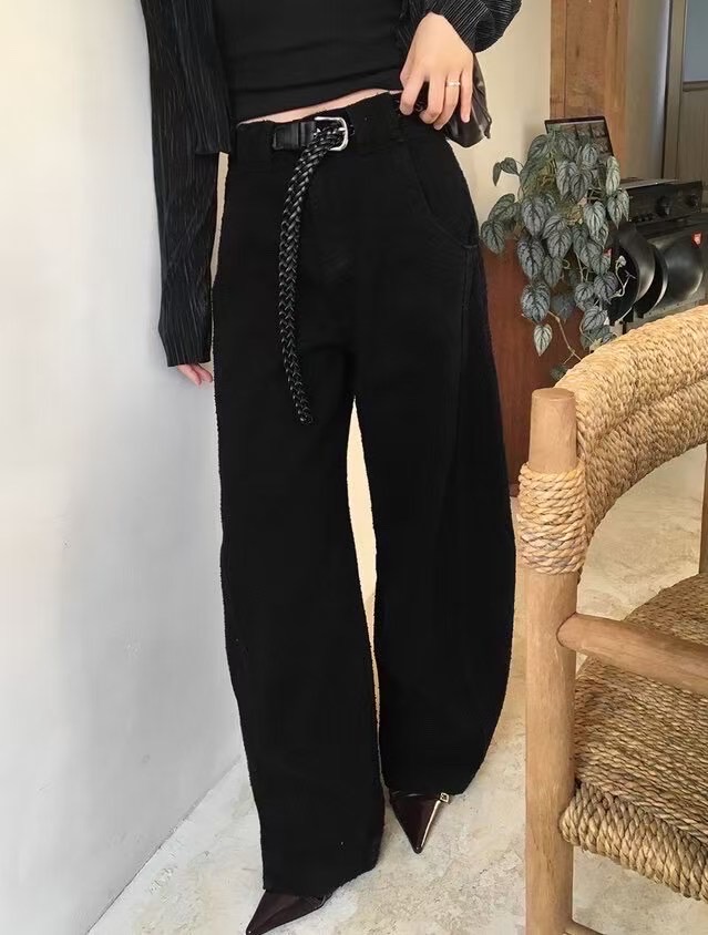 PRANA/CLOTHINK韓國直郵㊣女裝新品休閑時尚人氣休閑褲含腰帶PRANA/CLOTHINK休閑褲