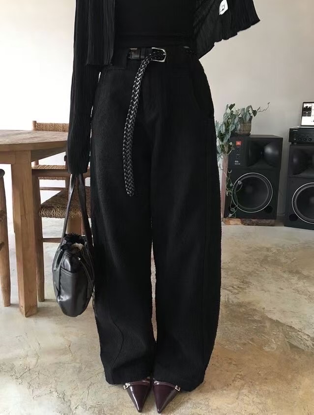 PRANA/CLOTHINK韓國直郵㊣女裝新品休閑時尚人氣休閑褲含腰帶PRANA/CLOTHINK休閑褲