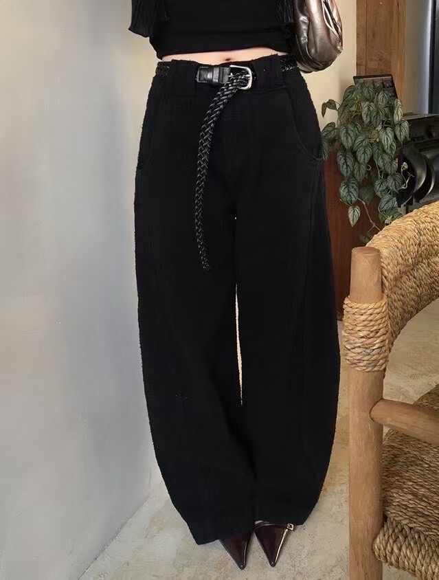 PRANA/CLOTHINK韓國直郵㊣女裝新品休閑時尚人氣休閑褲含腰帶PRANA/CLOTHINK休閑褲