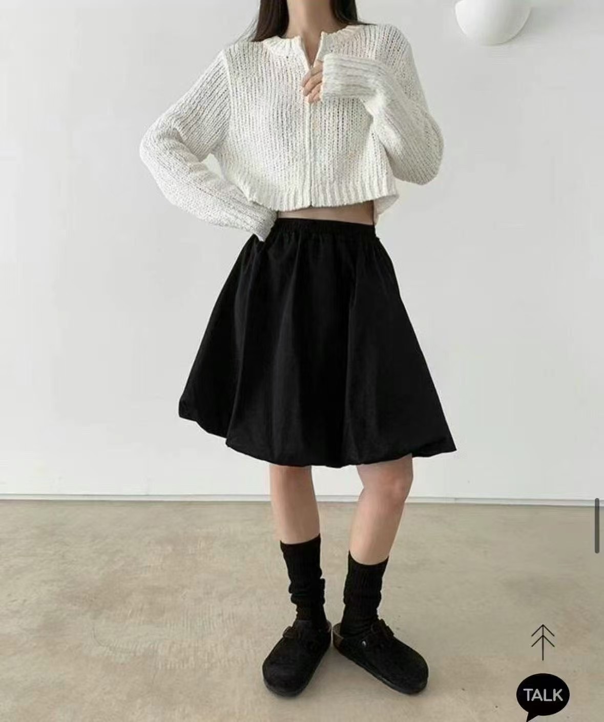 PRANA/CLOTHINK韓國直郵㊣東大門實拍女裝新品職業半身裙中短裙PRANA/CLOTHINK半身裙/中短裙圖色2