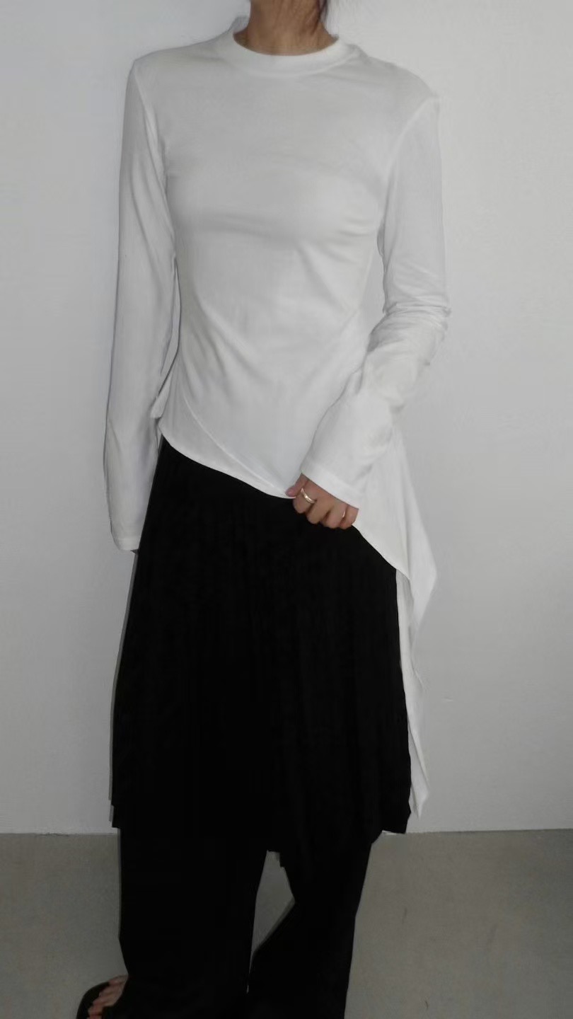 PRANA/CLOTHINK韓國㊣直郵東大門代購女裝新款休閑長袖T恤PRANA/CLOTHINK長袖T恤