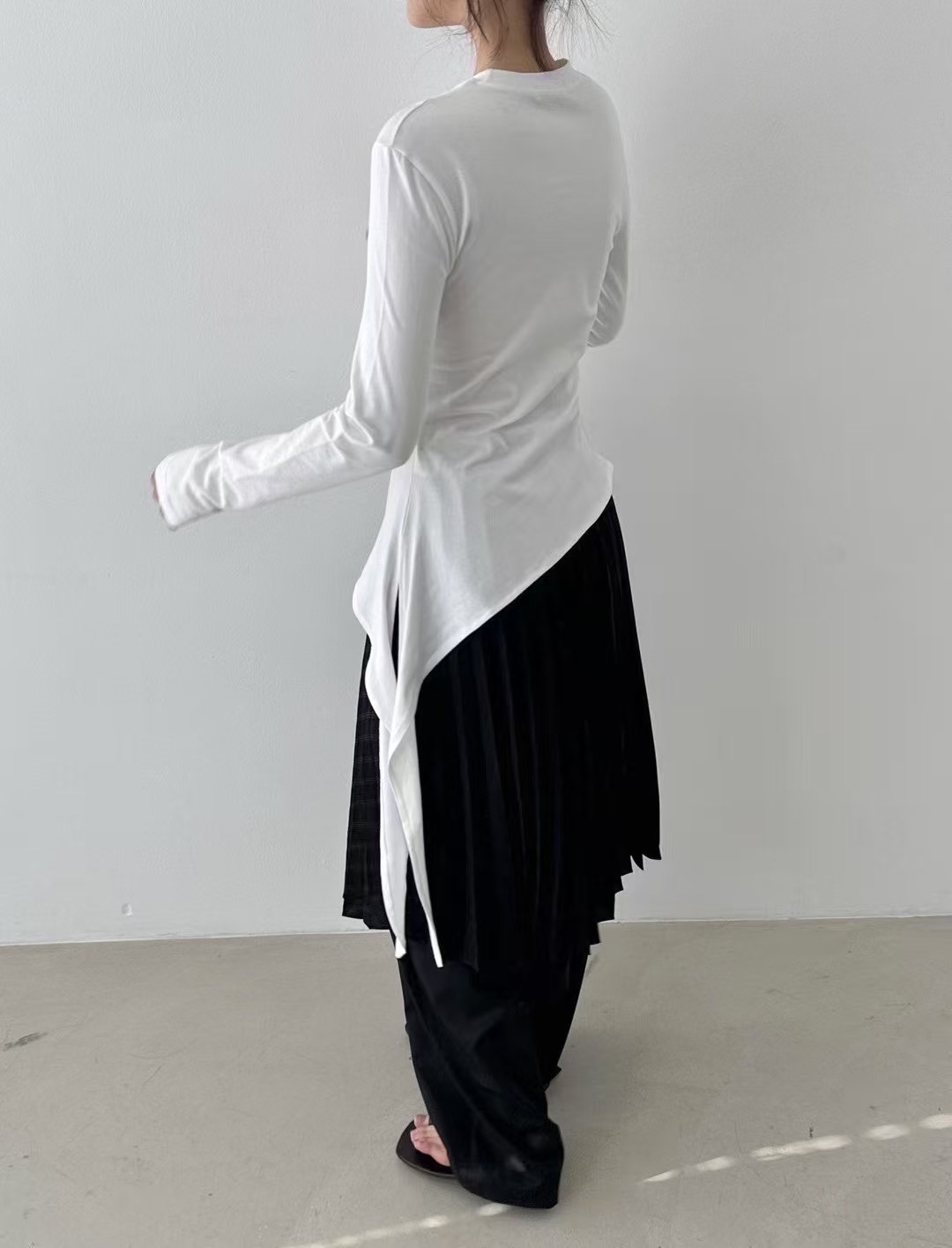 PRANA/CLOTHINK韓國㊣直郵東大門代購女裝新款休閑長袖T恤PRANA/CLOTHINK長袖T恤