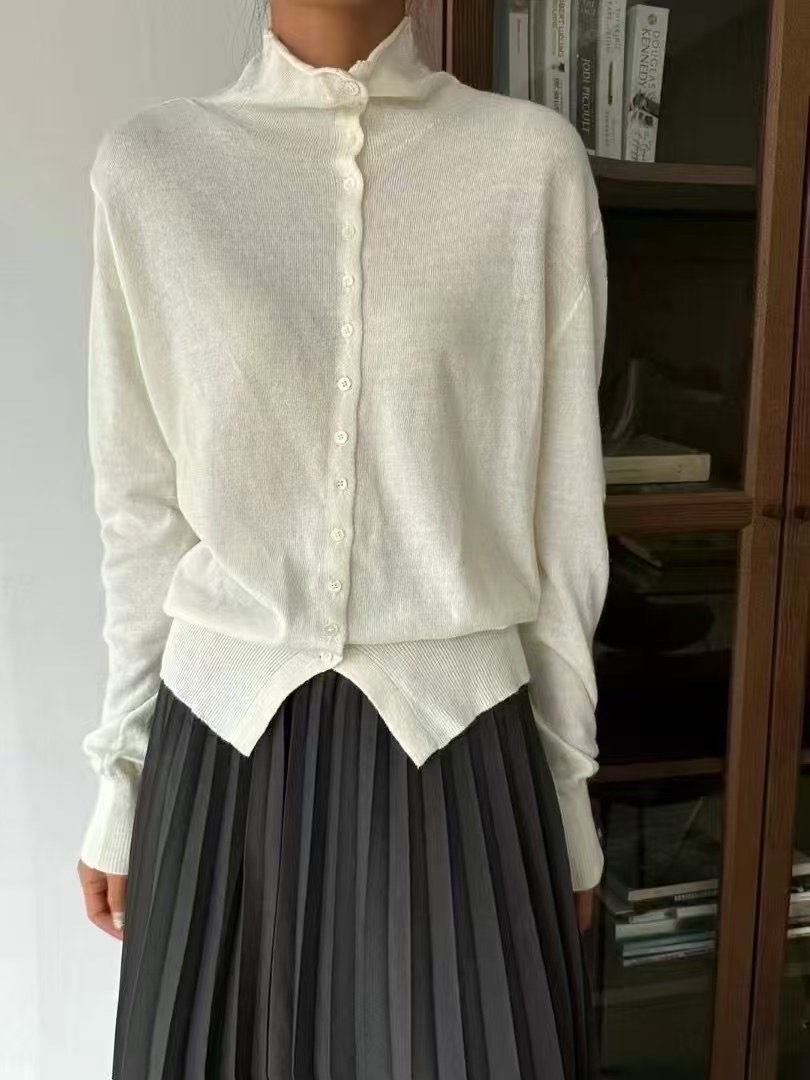 PRANA/CLOTHINK韓國㊣直郵東大門代購女裝新款25春夏針織衫開衫PRANA/CLOTHINK針織衫圖色2