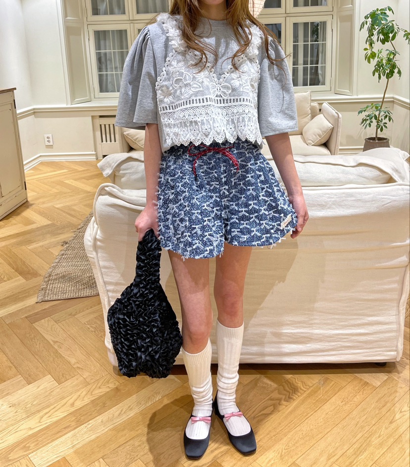 BOUTIQUE-L直郵韓國代購㊣女裝新款時尚熱賣職業休閑25春夏T恤BOUTIQUE-LT恤圖色3