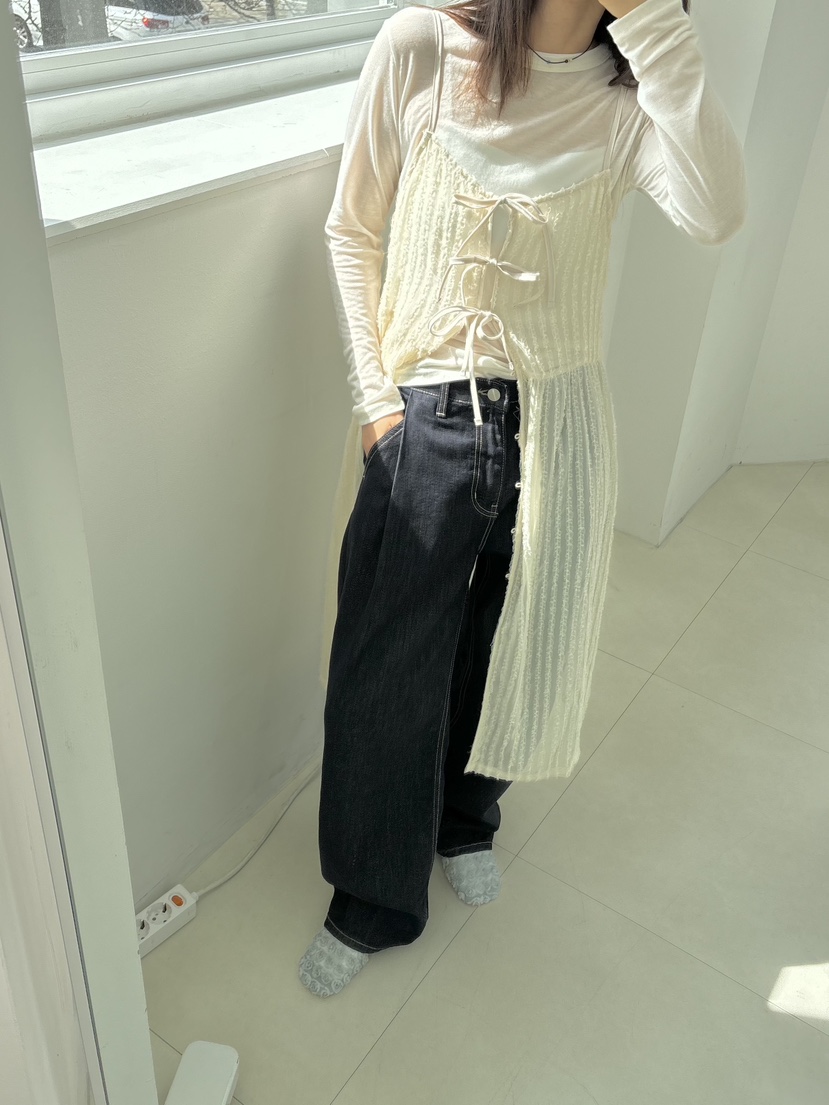 HOME GROUND直郵韓國代購㊣女裝新款熱賣職業人氣連衣裙蕾絲HOME GROUND連衣裙