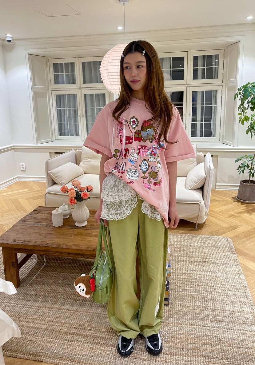 BOUTIQUE-L直郵韓國代購㊣女裝新品職業熱賣推薦時尚休閑褲BOUTIQUE-L休閑褲