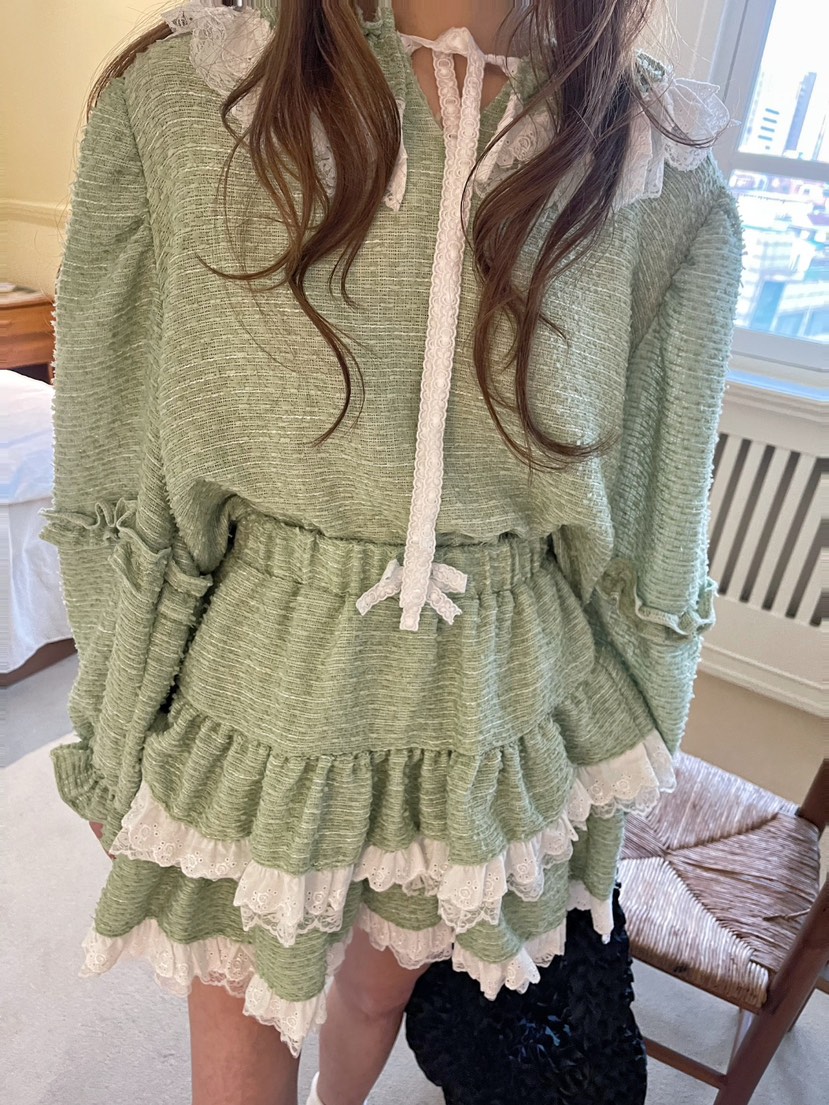 BOUTIQUE-L直郵韓國代購㊣女裝新品人氣25春夏熱賣職業短裙BOUTIQUE-L短裙