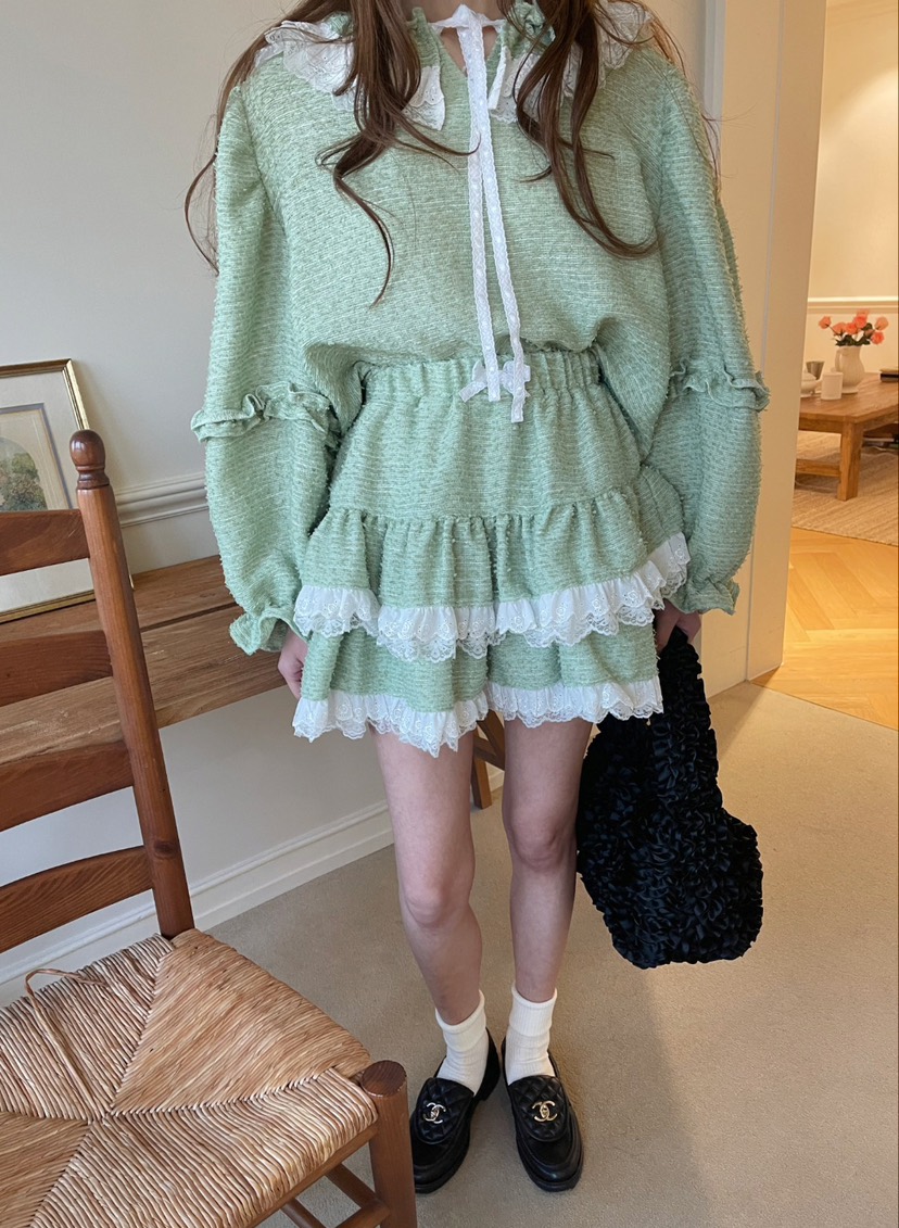 BOUTIQUE-L直郵韓國代購㊣女裝新品人氣25春夏熱賣職業短裙BOUTIQUE-L短裙