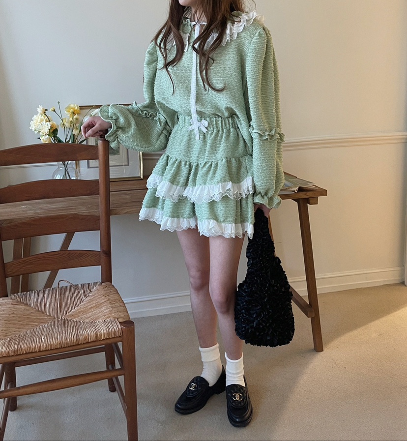 BOUTIQUE-L直郵韓國代購㊣女裝新品人氣25春夏熱賣職業短裙BOUTIQUE-L短裙
