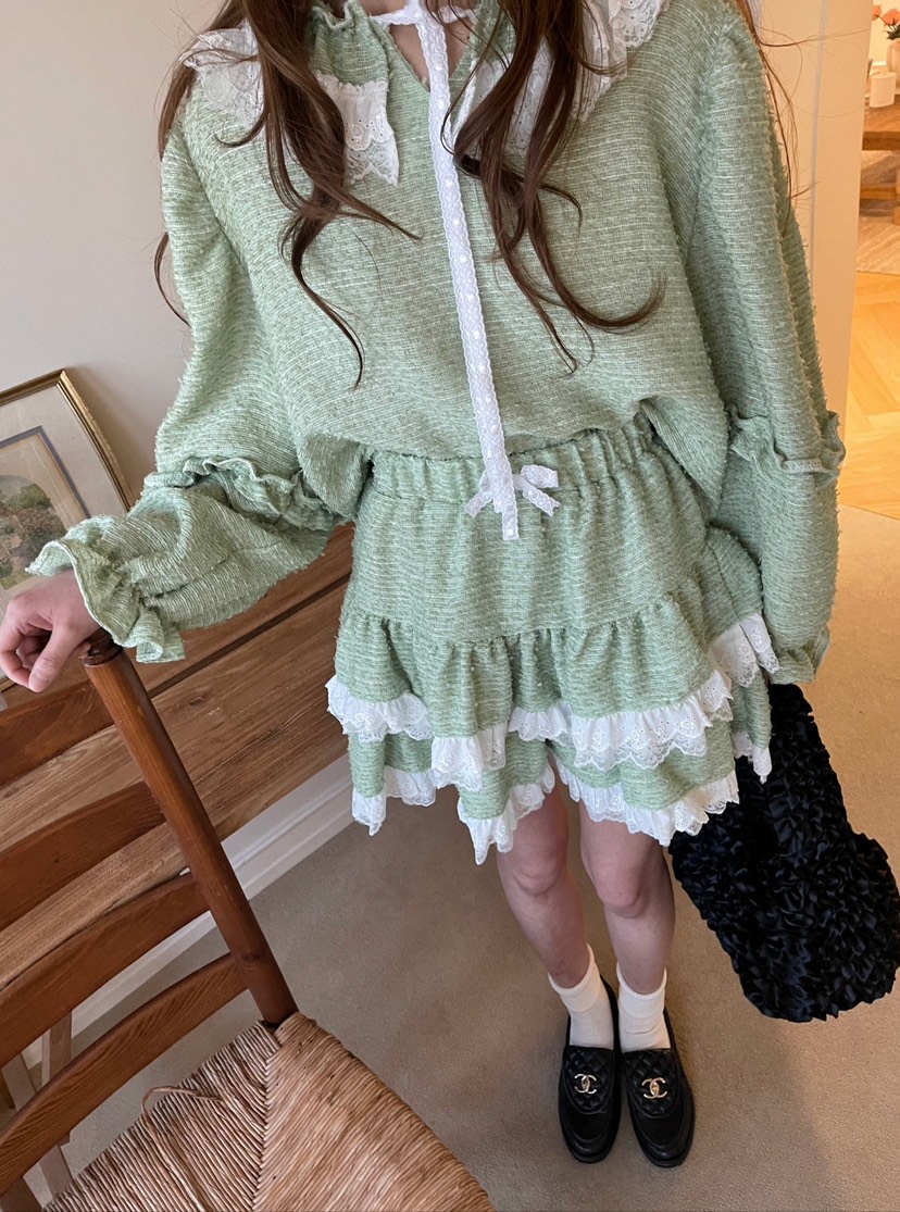 BOUTIQUE-L直郵韓國代購㊣女裝新品人氣25春夏熱賣職業短裙BOUTIQUE-L短裙