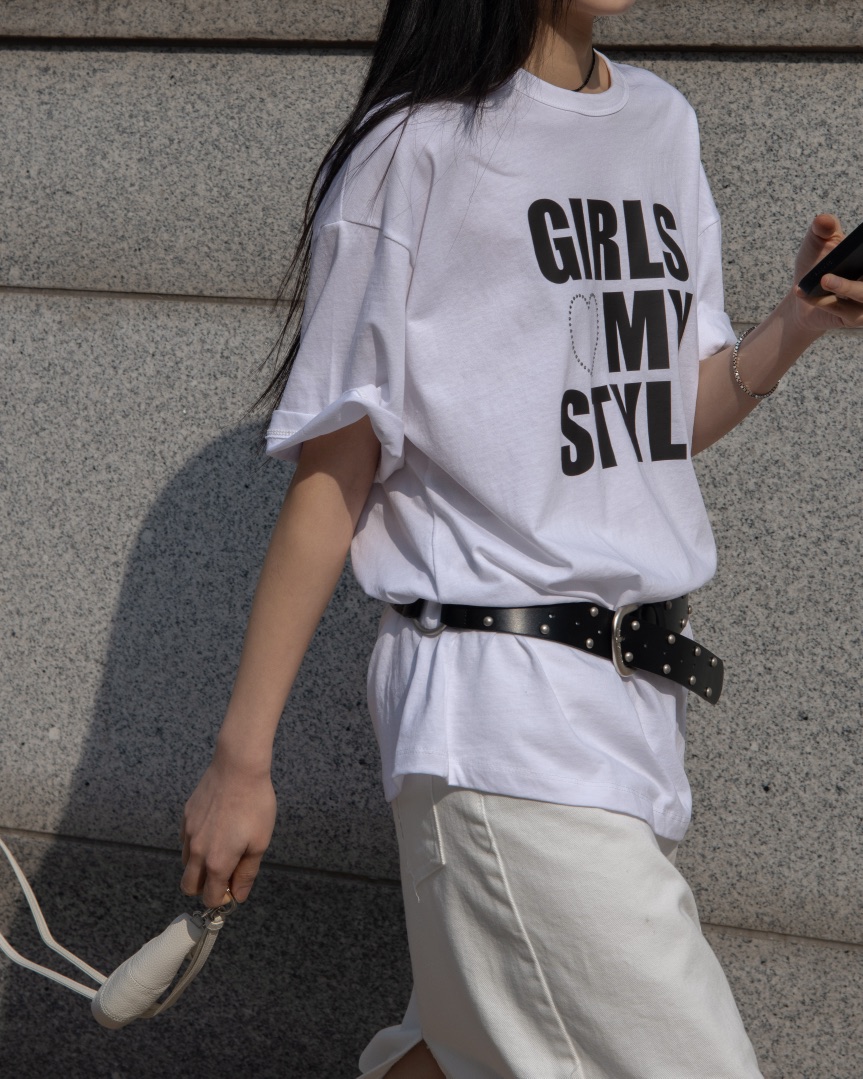 INSSENSE-A韓國㊣直郵東大門代購女裝新款時尚25春夏推薦T恤INSSENSE-AT恤