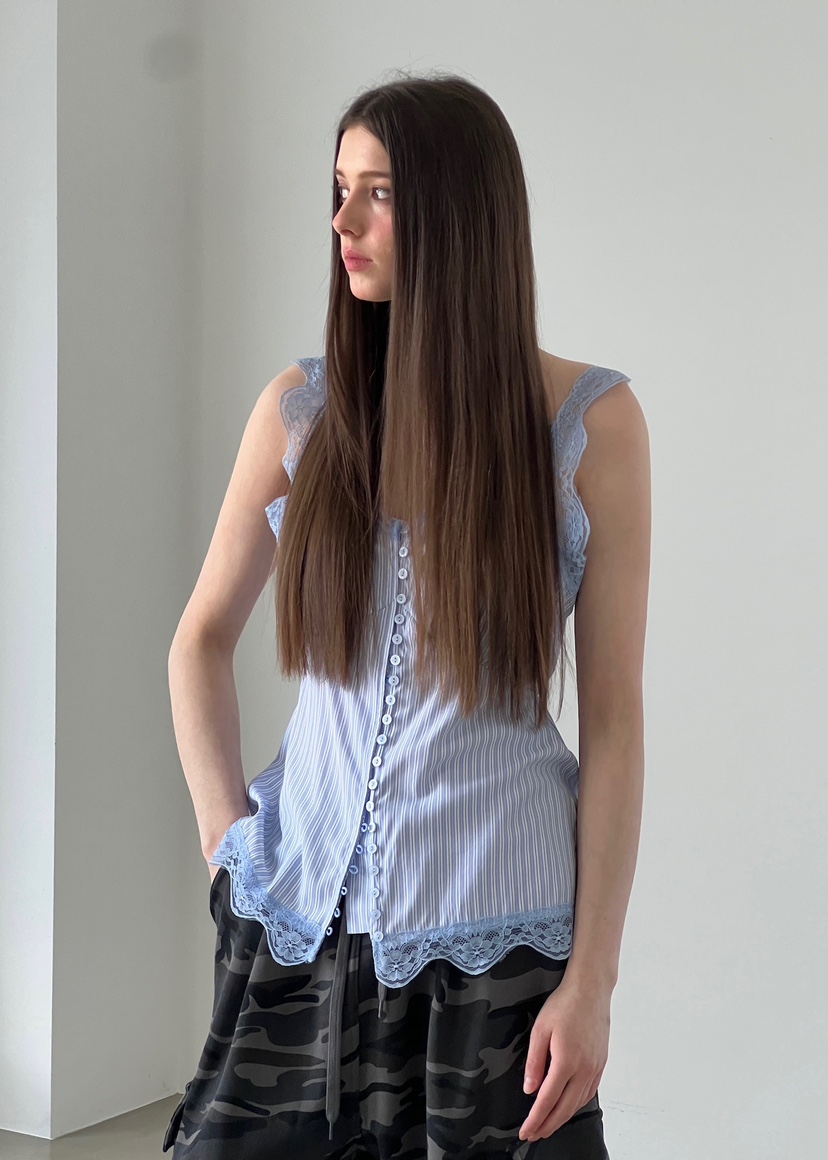 ANOTHER AVENUE東大門直郵女裝新品25春夏人氣職業吊帶背心ANOTHER AVENUE吊帶/背心