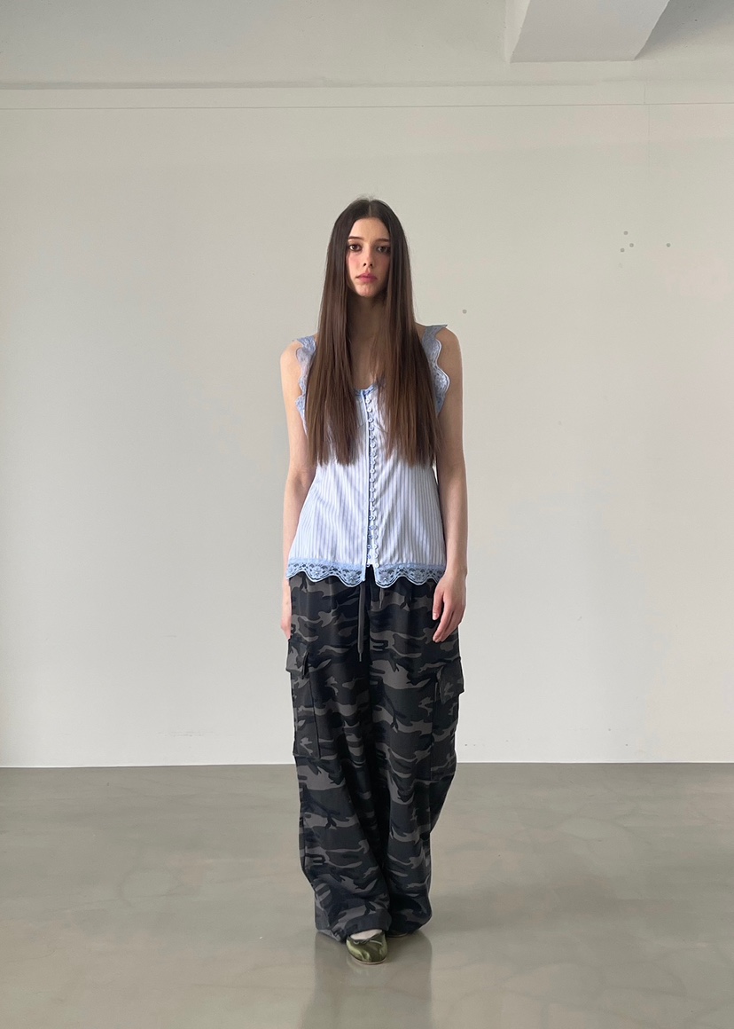 ANOTHER AVENUE東大門直郵女裝新品25春夏人氣職業吊帶背心ANOTHER AVENUE吊帶/背心