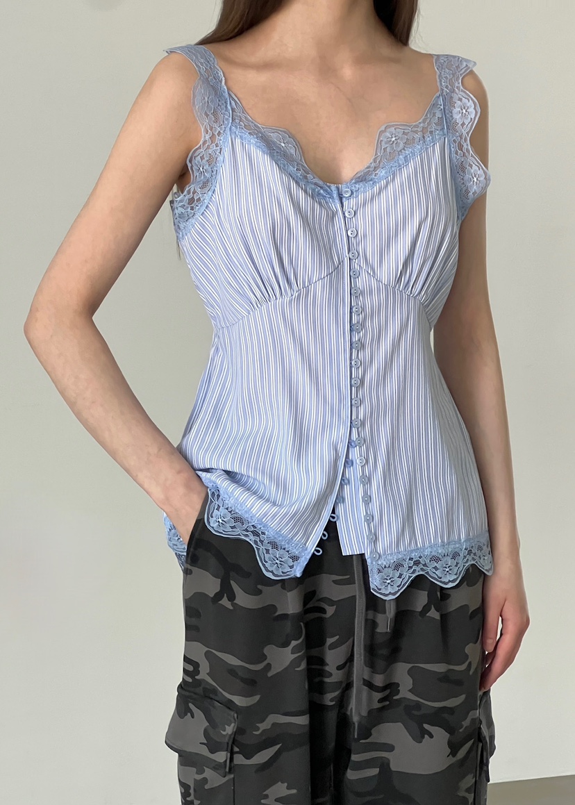 ANOTHER AVENUE東大門直郵女裝新品25春夏人氣職業吊帶背心ANOTHER AVENUE吊帶/背心