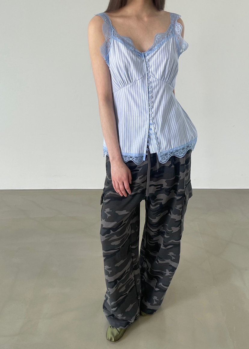 ANOTHER AVENUE東大門直郵女裝新品25春夏人氣職業吊帶背心ANOTHER AVENUE吊帶/背心