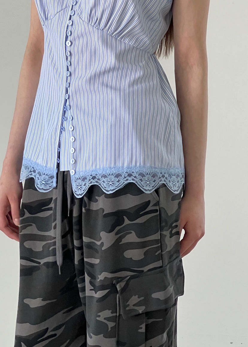 ANOTHER AVENUE東大門直郵女裝新品25春夏人氣職業吊帶背心ANOTHER AVENUE吊帶/背心