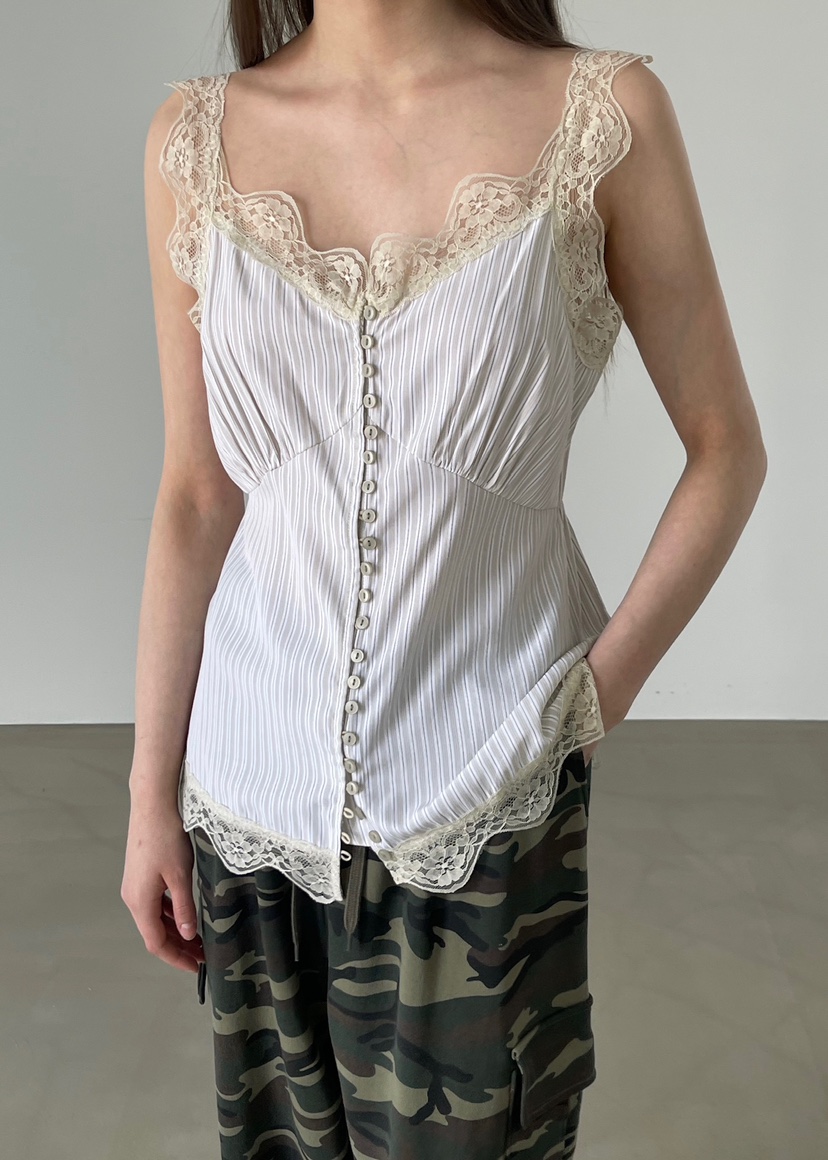 ANOTHER AVENUE東大門直郵女裝新品25春夏人氣職業吊帶背心ANOTHER AVENUE吊帶/背心