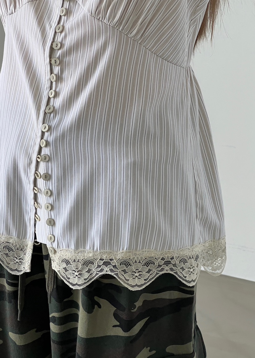 ANOTHER AVENUE東大門直郵女裝新品25春夏人氣職業吊帶背心ANOTHER AVENUE吊帶/背心
