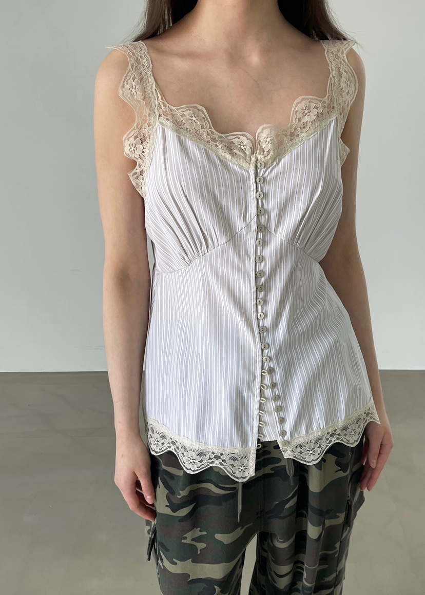 ANOTHER AVENUE東大門直郵女裝新品25春夏人氣職業吊帶背心ANOTHER AVENUE吊帶/背心