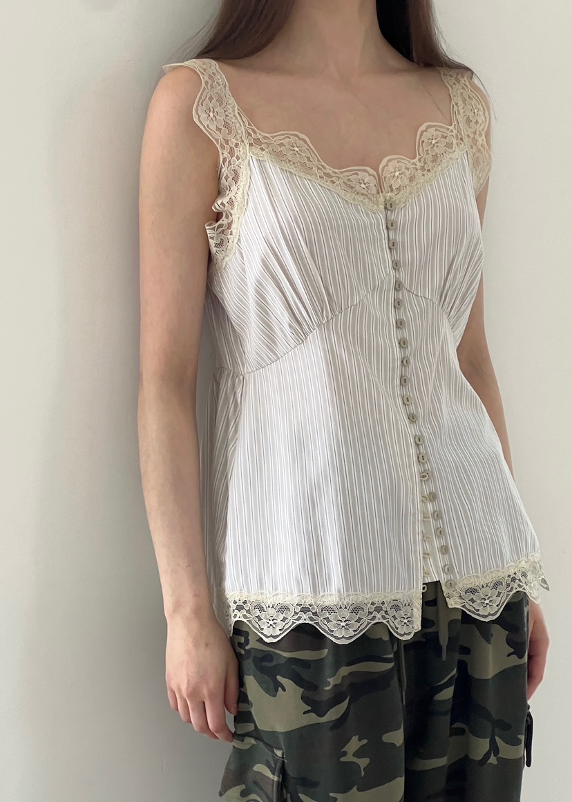 ANOTHER AVENUE東大門直郵女裝新品25春夏人氣職業吊帶背心ANOTHER AVENUE吊帶/背心
