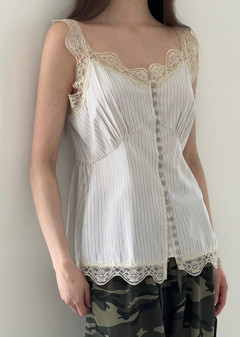 ANOTHER AVENUE東大門直郵女裝新品25春夏人氣職業吊帶背心ANOTHER AVENUE吊帶/背心