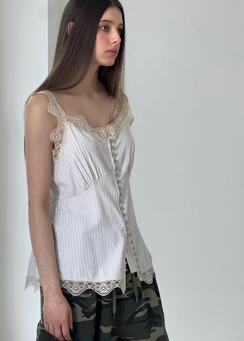 ANOTHER AVENUE東大門直郵女裝新品25春夏人氣職業吊帶背心ANOTHER AVENUE吊帶/背心