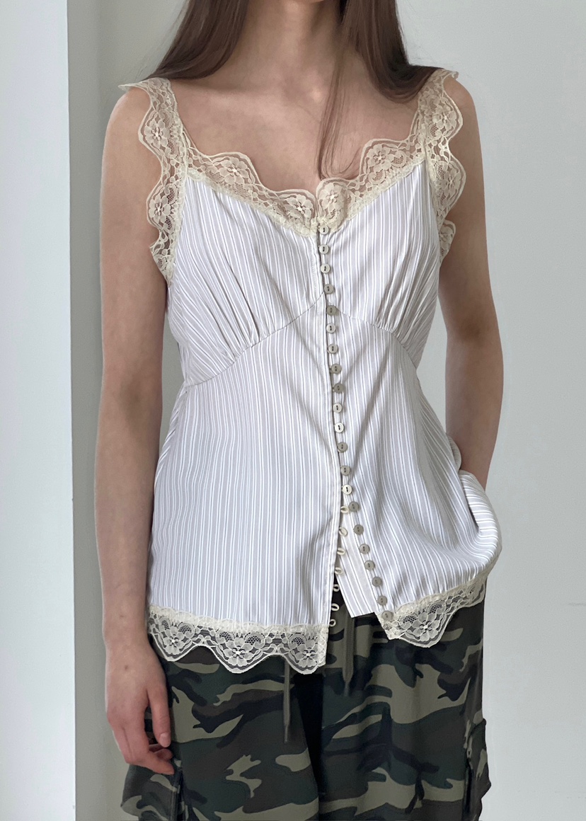 ANOTHER AVENUE東大門直郵女裝新品25春夏人氣職業吊帶背心ANOTHER AVENUE吊帶/背心