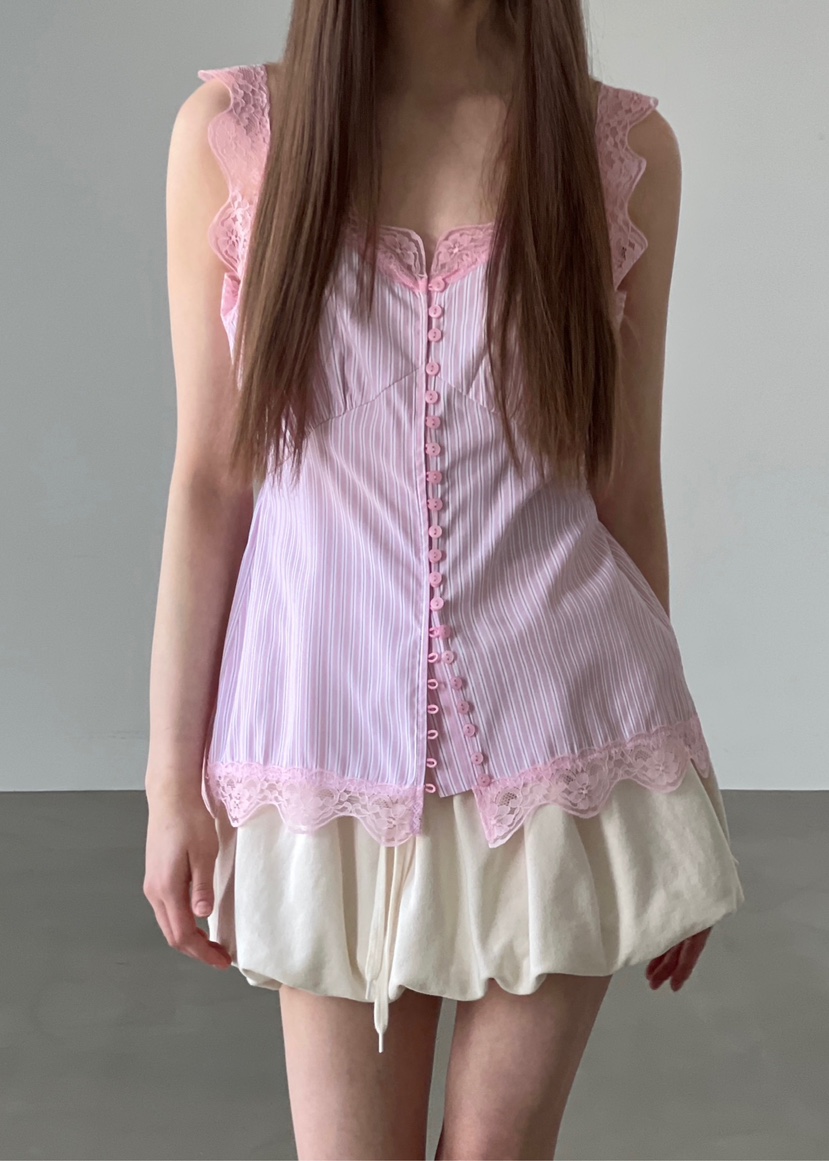 ANOTHER AVENUE東大門直郵女裝新品25春夏人氣職業吊帶背心ANOTHER AVENUE吊帶/背心