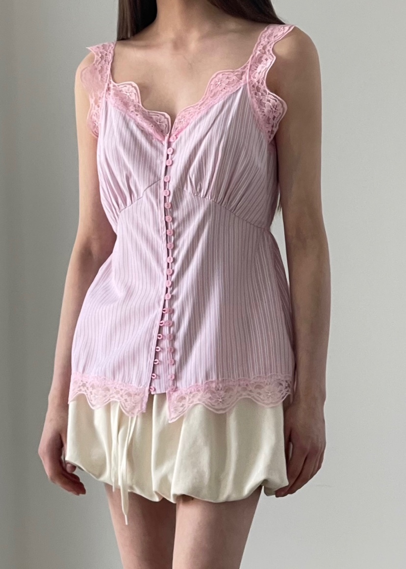 ANOTHER AVENUE東大門直郵女裝新品25春夏人氣職業吊帶背心ANOTHER AVENUE吊帶/背心