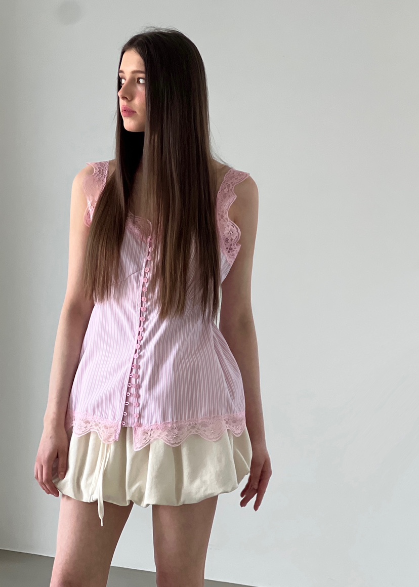 ANOTHER AVENUE東大門直郵女裝新品25春夏人氣職業吊帶背心ANOTHER AVENUE吊帶/背心