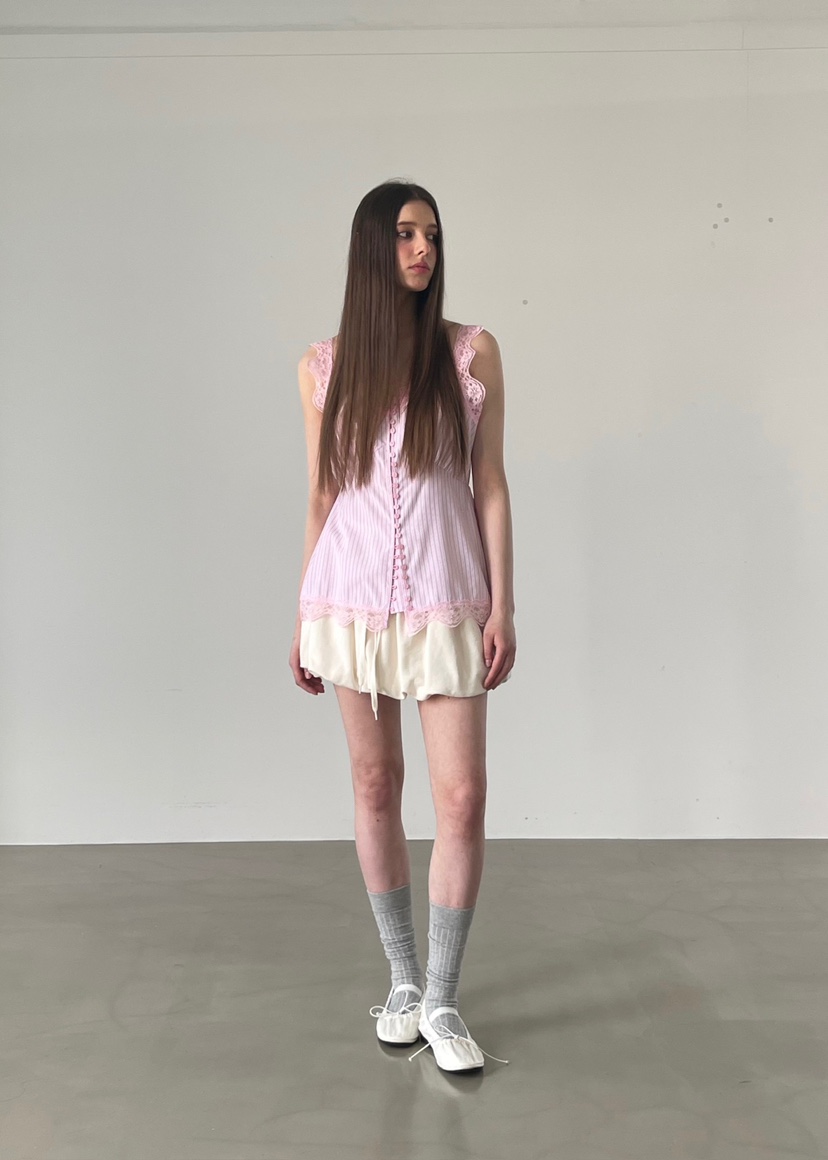 ANOTHER AVENUE東大門直郵女裝新品25春夏人氣職業吊帶背心ANOTHER AVENUE吊帶/背心