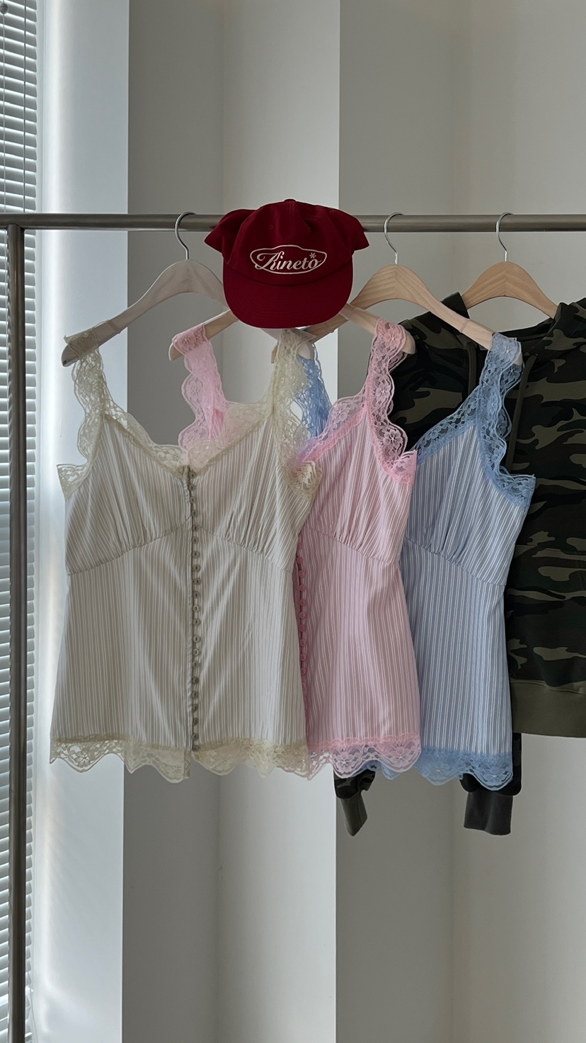 ANOTHER AVENUE東大門直郵女裝新品25春夏人氣職業吊帶背心ANOTHER AVENUE吊帶/背心