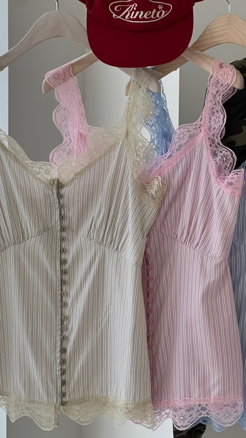 ANOTHER AVENUE東大門直郵女裝新品25春夏人氣職業吊帶背心ANOTHER AVENUE吊帶/背心
