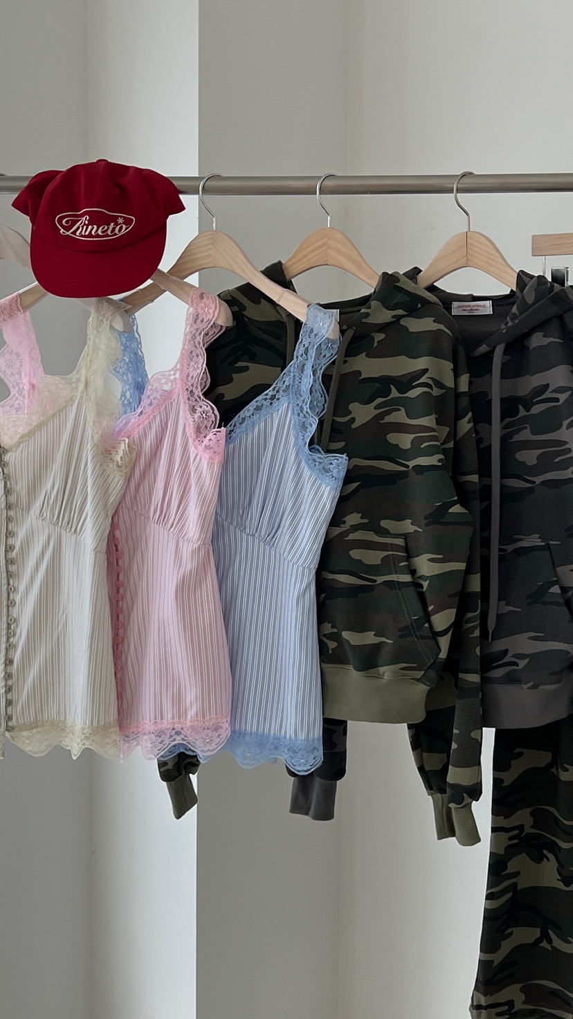 ANOTHER AVENUE東大門直郵女裝新品25春夏人氣職業吊帶背心ANOTHER AVENUE吊帶/背心
