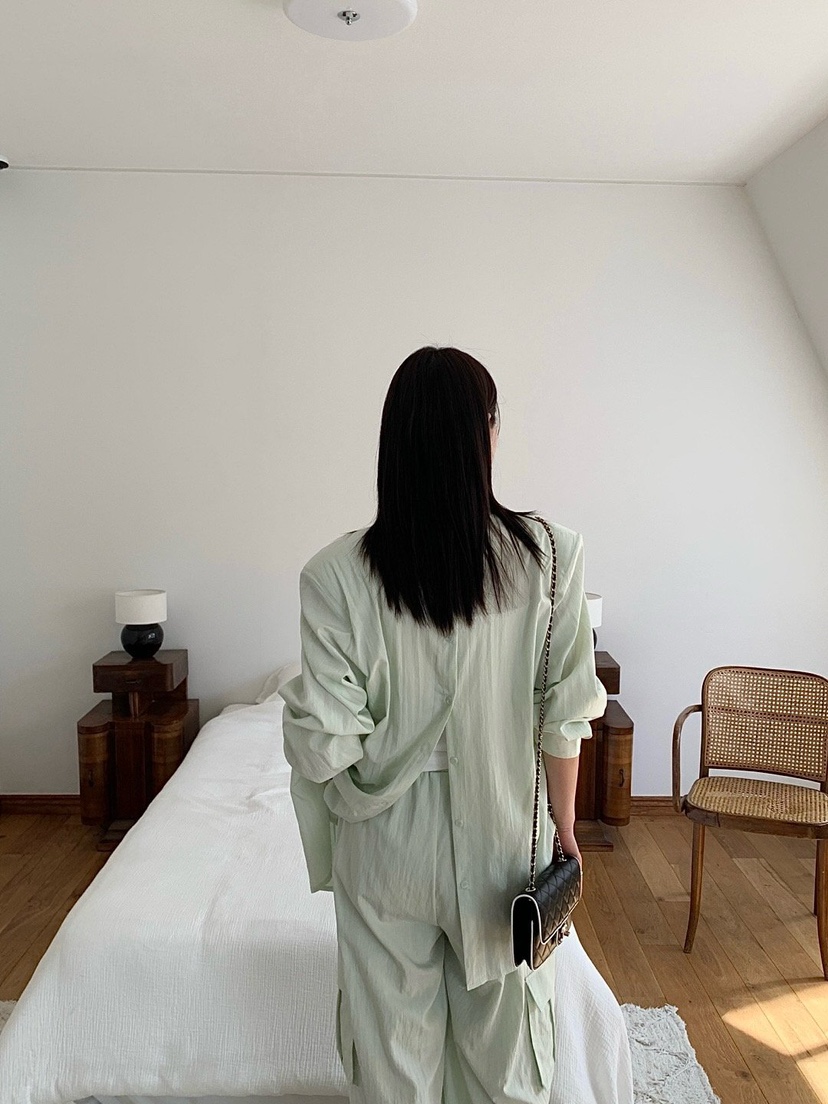 REVE CITE-L東大門直郵女士新款熱賣真品時尚休閑褲工裝褲REVE CITE休閑褲