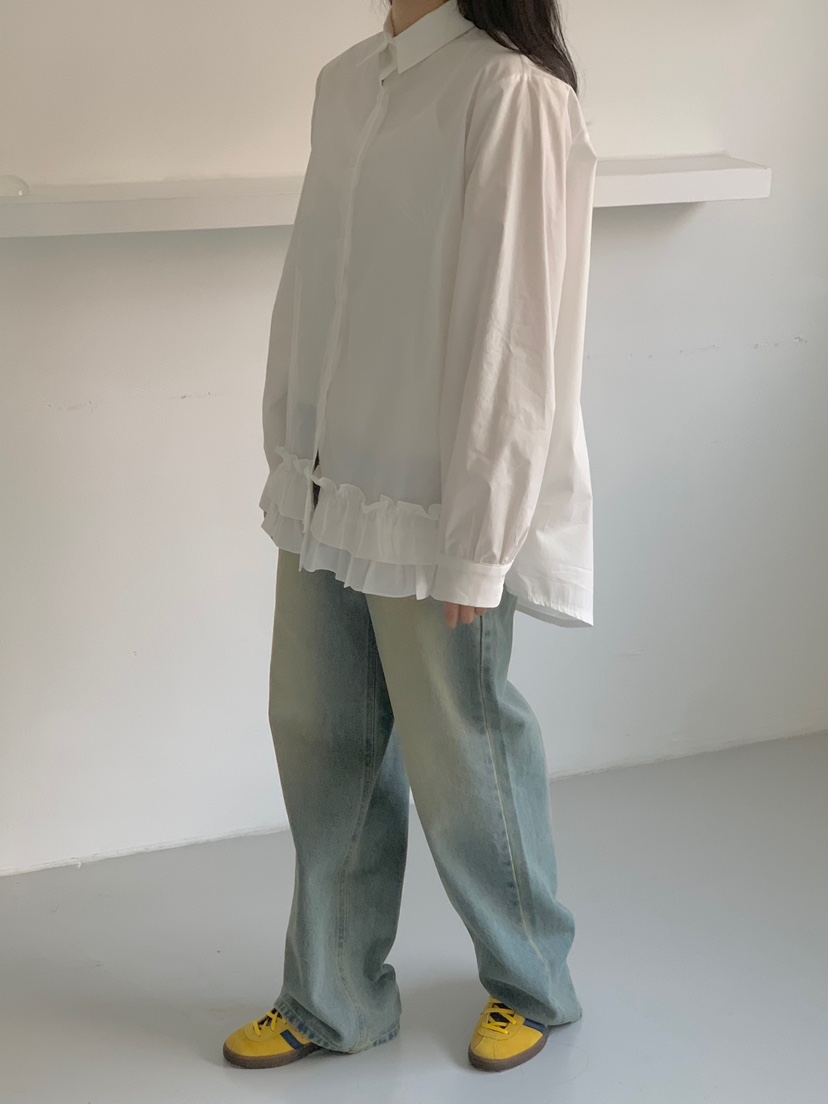 BEFORE SUNRISE韓國代購女裝新品真品熱賣休閑25春夏襯衫蕾絲衫BEFORE SUNRISE襯衫/蕾絲衫