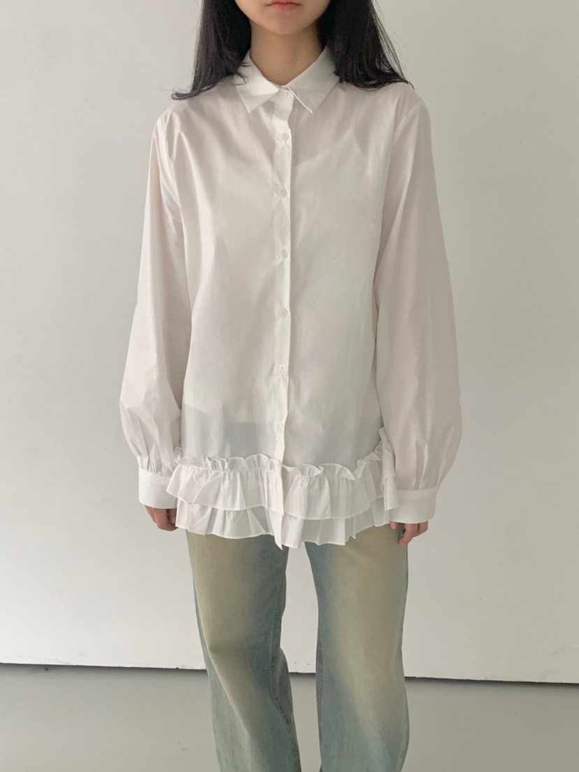 BEFORE SUNRISE韓國代購女裝新品真品熱賣休閑25春夏襯衫蕾絲衫BEFORE SUNRISE襯衫/蕾絲衫