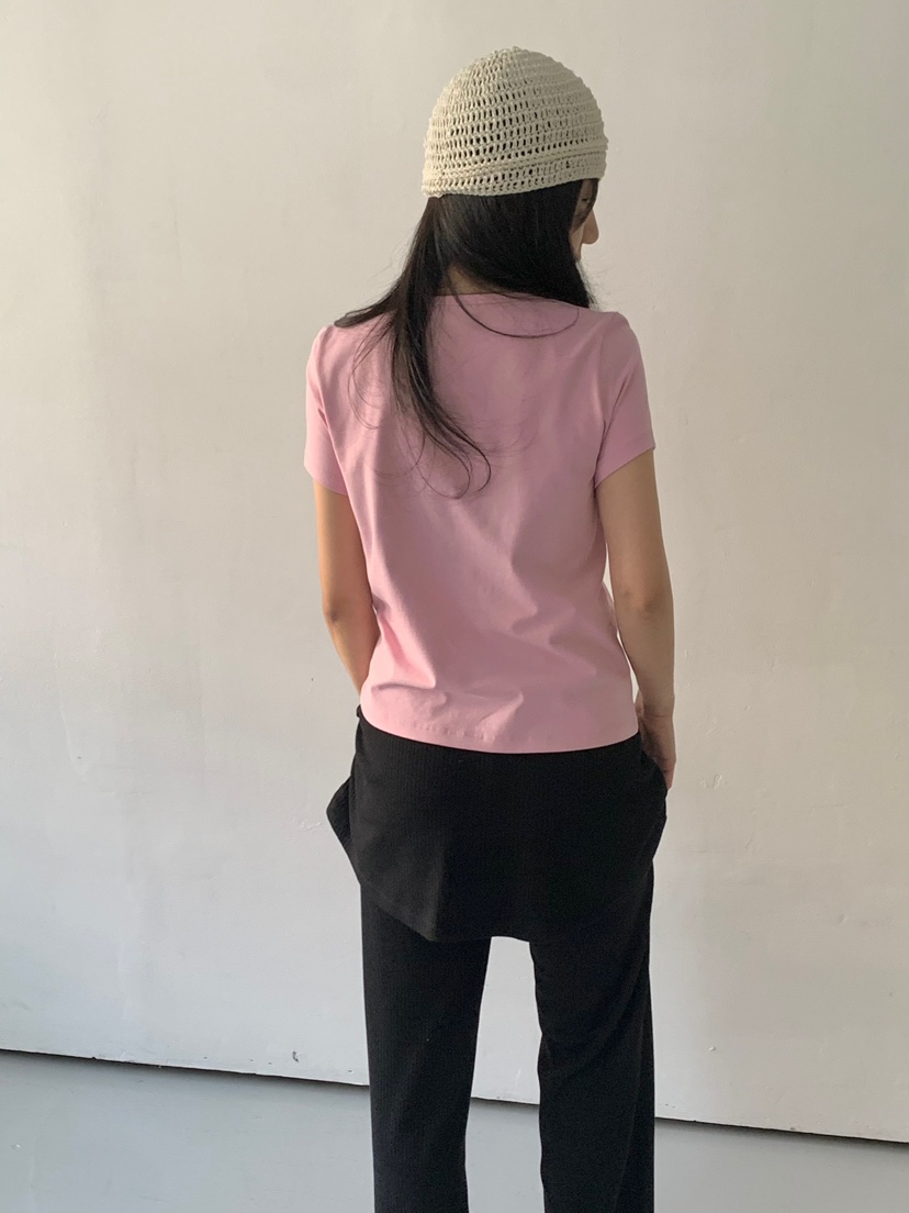BEFORE SUNRISE韓國直郵女士新款熱賣真品時尚職業25春夏T恤BEFORE SUNRISET恤