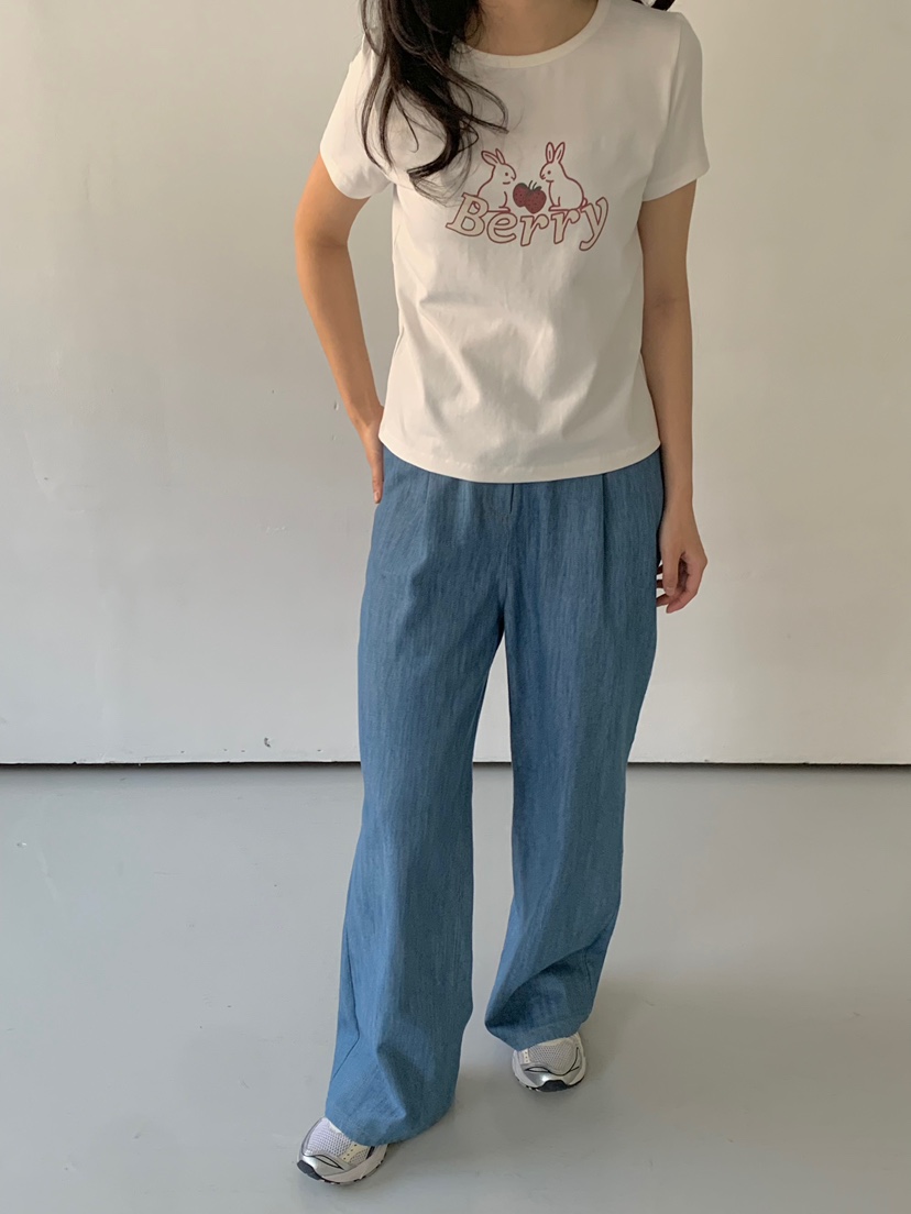 BEFORE SUNRISE韓國直郵女士新款熱賣真品時尚職業25春夏T恤BEFORE SUNRISET恤